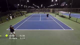 40 div  Kings GPTA vs Nissan Titans 10102024  Guam tennis [upl. by Eseryt]