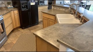 Turn Your Countertops Into Concrete  Leggari Products [upl. by Aryc]