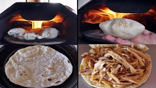 Lavash Bread And Gobit Bread Recipe For Doner Kebab [upl. by Meehahs704]