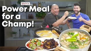 Quick and Nutritious Meals Recipe for Champions  Chef Tatung [upl. by Manning50]