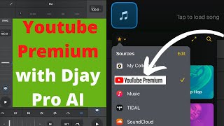 How To Use Youtube Premium with Djay Pro AI [upl. by Yelrihs]