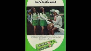 Doublemint Gum Radio Commercial  quotDouble Your Pleasurequot Ad  1970 [upl. by Stochmal849]