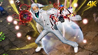 Vice Admiral Garp Galaxy Impact Gameplay  One Piece Pirate Warriors 4 4K 60fps [upl. by Doownil]