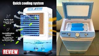 Unboxing Lecon 30L Evaporative Air Cooler  Beat the Heat ☀️ and Stay Cool ❄️  Review [upl. by Pall]