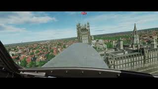 P47 flying over London [upl. by Llertniuq]