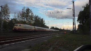 AKE Eisenbahntouristik Sonderzug Binz auf Rügen  Koblenz Osnabrück Hörne 103 245 04112022 HD [upl. by Mages]