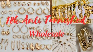 Premium Anti Tarnished Jewellery Wholesale 18k Stainless Steel Jewelry Importer Best Rate in India [upl. by Ranson]