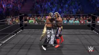 WWE 2K22 All Rey Mysterio battle royal [upl. by Devitt74]