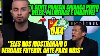 VEJA COMO A IMPRENSA COLOMBIANA REAGIU APÓS PALMEIRAS GANHAR DE GOLEADA DO DEPORTIVO PEREIRA [upl. by Aivilo865]