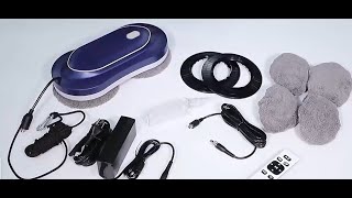 2024window cleaning robot LN2 03 windowcleaner cleaningrobot homeappliances vacuumcleaner [upl. by Ylla]