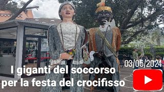 i giganti di Palmi per la festa del crocifisso Palmi 2024 [upl. by Auhel]