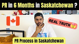 PR Process in Saskatchewan 🇨🇦  PR IN 6 MONTHS 😅  Real Truth 😱 [upl. by Helenka]