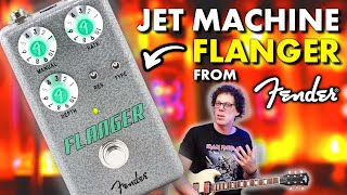 Fender Hammertone FLANGER  Reviewing ALL the Hammertone Pedals 5 of 9  This goes Whoosh [upl. by Anomer861]