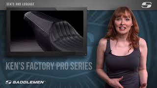 Kens Factory Pro Series  Product Overview  Saddlemen [upl. by Atnovart]