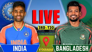 India vs Bangladesh Live T20 Match  Live Cricket Match Commentary amp Score  2nd inng [upl. by Koch89]