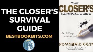 Closers Survival Guide  Grant Cardone  Book Summary [upl. by Tterrag]