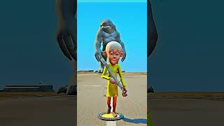 Giant Shark vs5 super heros patlu gaming shorts viralvideo gta5 [upl. by Indihar]