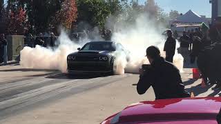 Dodge Demon Burnout [upl. by Eniluap]