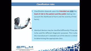 The new IVD Regulation 2017746 and consequences for Laboratory Medicine [upl. by Derfniw]