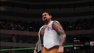 WWE 2K19 Godfather vs The Rock BCW Showdown 5 [upl. by Lyrret]