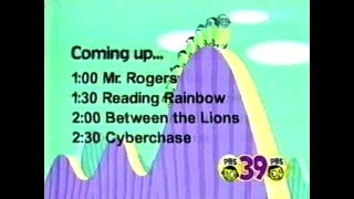 PBS Kids Schedule Bumper  Roller Coaster 2002 WFWATV [upl. by Kihtrak]