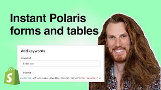 How to convert a Shopify app to use autogenerated Polaris components [upl. by Onairda93]