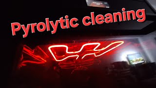 Pyrolytic cleaning in electrolux oven and how to start it [upl. by Muna241]