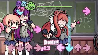 FNF VS Doki Doki Takeover Plus  Encore Week FNF DDLC [upl. by Ak188]