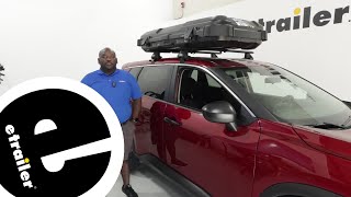 etrailer  Inno Gear Case 720 Rooftop Cargo Box Review  2023 Nissan Rogue  IN94YV [upl. by Lairbag35]