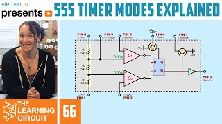 555 Timer Modes Explained  The Learning Circuit [upl. by Nesyla]