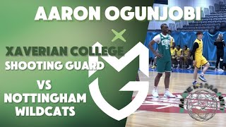 Xaverian College Guard Aaron vs Nottingham Wildcats [upl. by Lattie60]