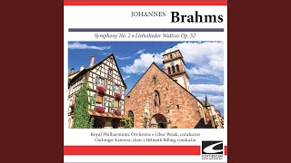 Brahms  Liebeslieder Waltzes Op 52  12 Schlosser auf und mache Schlösser [upl. by Audras]