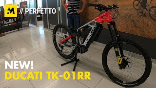 Ducati TK01 RR la prima emtb da enduro con le ali ANTEPRIMA MONDIALE [upl. by Odrareg]