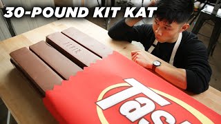 I Made A Giant 30Pound Kit Kat [upl. by Drandell752]