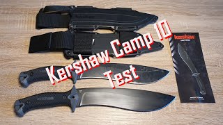 Kershaw Camp 10 Machete Messer aus CarbonStahl [upl. by Hotchkiss238]