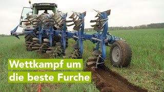 Probepflügen für den großen Wettkampf  21 Pflügerwettbewerb in Banzkow [upl. by Icam]