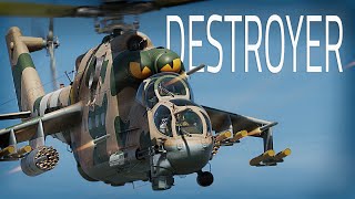 Mi24 HIND EPIC CONVOY STRIKE  DCS [upl. by Odicalp]