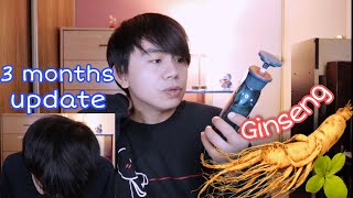 3 months update with Ginseng Shampoo for HAIR LOSS  Ryo Jayangyunmo [upl. by Eyks]