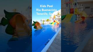 Kids Pool Riu Buenavista Tenerife canaryislands costaadeje spain riubuenavista [upl. by Kendra]