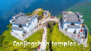 Fanjingshan Temple Red Cloud Golden Peak China [upl. by Ahseka]