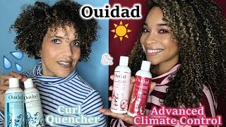 Ouidad  Curl Quencher amp NEW Advanced Climate Control  Wash n Go [upl. by Edithe]