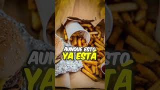 Five Guys y la estrategia de sus papas fritas para vender mas en su restaurante 🍟🤔 Shorts [upl. by Lezlie777]