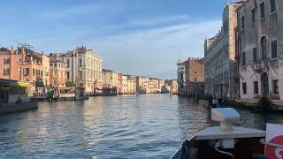 Venice 12122021 From train station to Rialto bridge using water bus 🛥 [upl. by Otirecul643]