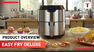 Discover Tefal Easy Fry Deluxe Digital Air Fryer EY401D [upl. by Ausoj]