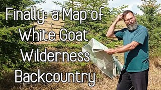 New map of White Goat Wilderness amp The Bighorn Backcountry JobCline PLUZ [upl. by Matthew]