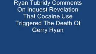 Ryan Tubridy Comments On Inquest Revelation That Cocaine Use Triggered The Death Of Gerry Ryanwmv [upl. by Bianchi]