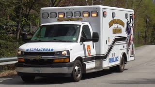 CamptonThornton Ambulance 1 Responding [upl. by Pachton]