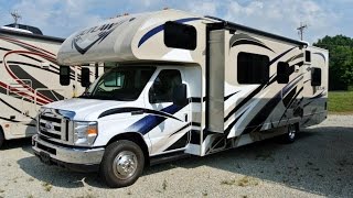 2015 Thor Motor Coach Outlaw 29H Class C Toy Hauler Motorhome Walkthrough  7481 [upl. by Harberd]