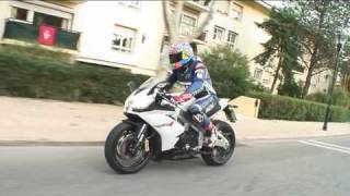 Aprilia RSV4 on the road [upl. by Rednas227]