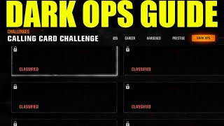 all dark ops challenges in black ops 6 and how to unlock them [upl. by Londoner955]